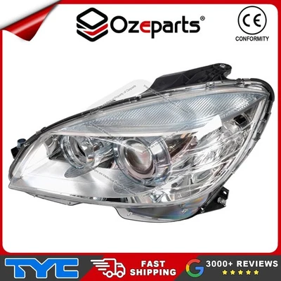 LH Left Head Light Lamp (Xenon D1S) For Mercedes Benz C Class 2007~2011 - Image 1 of 4