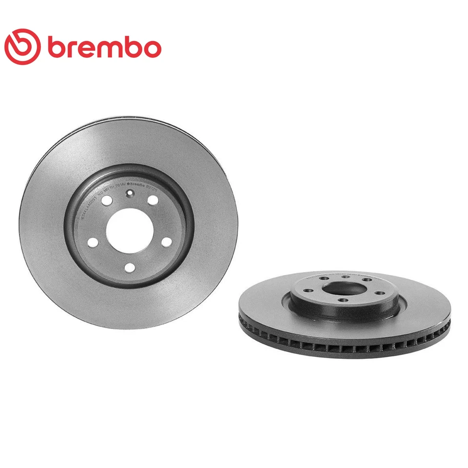 Передние тормозные диски Brembo 09.B972.11 с УФ-покрытием (2 шт.) для Audi A6 2018 года - Изображение 1 из 1
