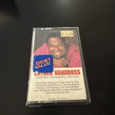 Sealed! Forever, for Always, for Love Luther Vandross (Cassette) 1982 Original Foto 1 de 3
