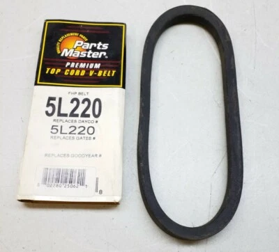 5L220 Piezas Master Premium Cable Superior Calidad Cinturón V Piezas de Repuesto Foto 1 de 3