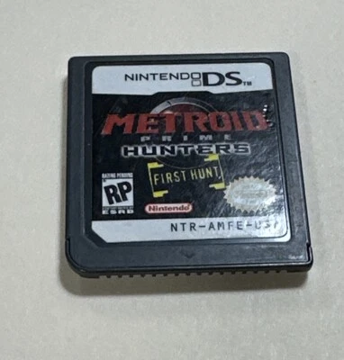 Cartridge Only- Nintendo DS -  Metroid Prime Hunters: First Hunt - Tested - Image 1 of 4