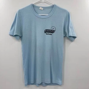 Camiseta vintage de Barbados con estampado gráfico de una sola puntada - Imagen 1 de 12