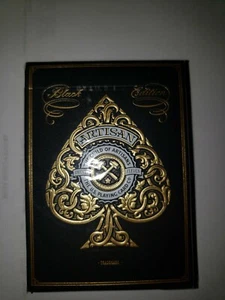 BlackEdition Artisan Playing Cards, Sealed Theory11 Deck (2013) priority ship! - Picture 1 of 8