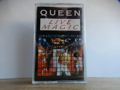 QUEEN LIVE MAGIC MUSIK KASSETTE TAPE MC XDR QUALITY 1986 EMI NEU & OVP - Bild 1 von 4