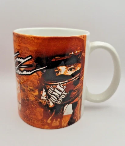 NASCAR Tony Stewart Mug #20 Race Car Orange Coffee Cup 12oz Home Depot Cover