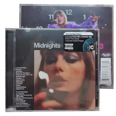 Hot Selling Taylor Swift  - Midnights The Late Night Edition CD - Imagen 1 de 3
