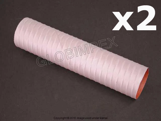 For Porsche '89-'94 L and R Heat Exchanger to Heater Control Box Set of 2 O.E.M. - Image 1 of 1