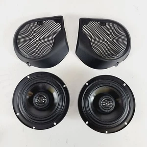 2024 Harley-Davidson Street Glide Black Factory OEM STOCK Speakers & Grills - Picture 1 of 13