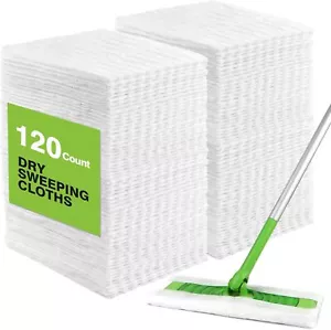 Dry Sweeping Cloths Pads Compatible with Swiffer Sweeper- Disposable Duster R... - Picture 1 of 3