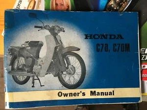 Original Honda C70 Betriebsanleitung - Bild 1 von 1