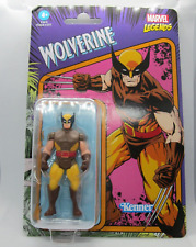 2022 Marvel Hasbro Kenner Legends Retro Wolverine Brown 3.75  Figure