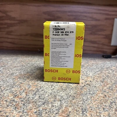 Filtro de aceite original Bosch 72204WS para Dodge Sprinter 2500 3500 Mercedes Foto 1 de 4