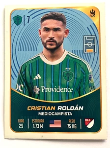 2025 FIFA CLUB WORLD CUP 3R Sticker #102 CRISTIAN ROLDAN Seattles Sounders - Picture 1 of 2