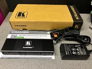 Kramer VS-211XS 2x1 4K HDR HDMI Intelligent Auto Switcher - Picture 1 of 5