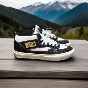 Vans x Carpet Company Skate Half Cab | Mens Sz 11 | Black Croc Embossed Leather - Picture 1 of 24