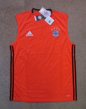 Adidas Bayern Munich sleeveless jersey new with tags Large Rare!