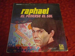 LP RAPHAEL Al ponerse el Sol When the Sun Sets 1st/p UA USA PRESS 1967 RARITÄT - Picture 1 of 5
