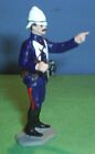TOY SOLDIERS ZULU WAR BRITISH 24TH FT ROYAL FIELD OFFICER WITH BINOCULARS 54MM