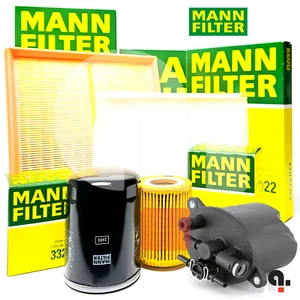 Inspektionskit für Audi Q7 4MB 4MG 3.0 TDI 3.0 TDI quattro ab 2015 4 MANN-Filter - Bild 1 von 16