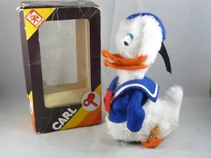 Max Carl -  Donald Duck, mit Uhrwerk, neuwertig, 60er/70er Jahre, OVP - Bild 1 von 5