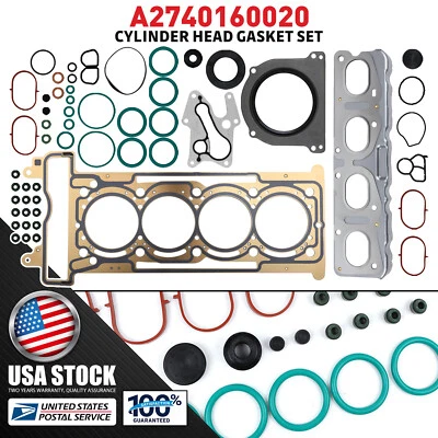 Kit de juntas de motor para Mercedes-Benz A250 CLA250 2.0T M270.920 2740160020 Foto 1 de 4