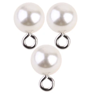 100 Pcs Perlenanhänger DIY Schmuckzubehör Simulierte Für Ohrringe - Bild 1 von 11