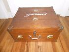 RARE Antique PFLUEGER Fly Fishing Wooden Salesman Counter Display Tackle CASE