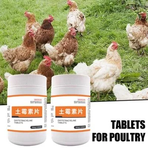 50mg X 1000 Pcs Oxytetracyeline Tablets for Poultry Cat Gog Chichen Bird H E4L7 - Imagen 1 de 11