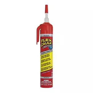 Flex Caulk All Purpose 9.oz Pressurized Can, Trigger Flow Nozzle, Clear - Picture 1 of 9