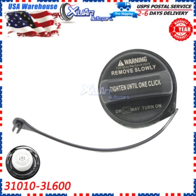 NUEVO Para Kia Hyundai Tanque de Combustible Llenadora Manguera Tapa Gas Con Correa Sin Bloqueo Directo Foto 1 de 4