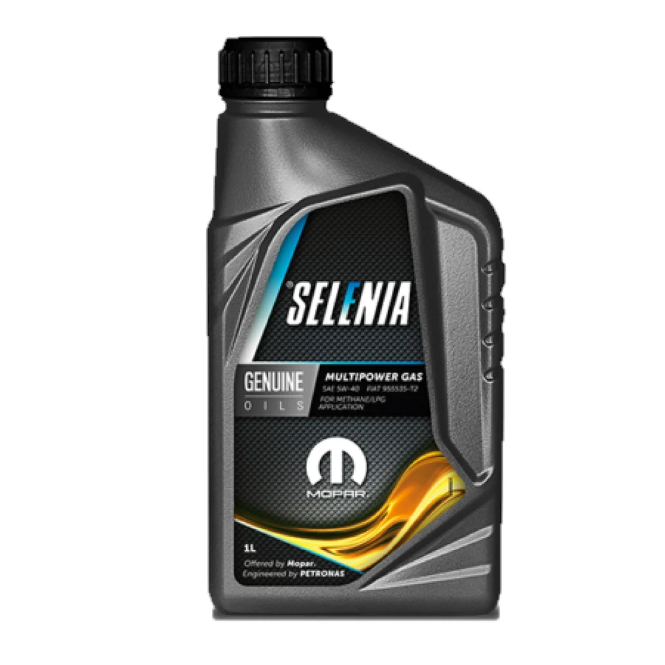 OLIO MOTORE SELENIA OIL MOTOR MULTIPOWER 5W40 5W-40 GAS METANO LUBRIFICANTE 1 LT - Immagine 1 di 1