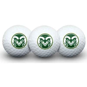 Colorado State Rams Team Effort Golf Balls 3 Pack - Picture 1 of 1