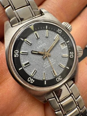 Lanco Referenza 32011 Modello Super Compressor Diver Unisex 30mm Case Acier Inox - Изображение 1 из 4