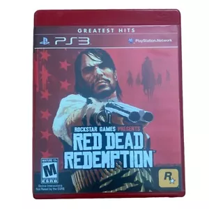Playstation 3 (PS3) Greatest Hits Red Dead Redemption-Rated M-GUC - Picture 1 of 4