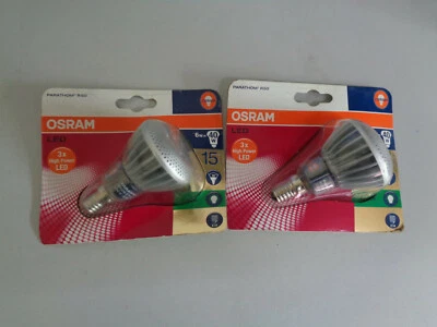 2 stück Osram 26811B1 -GRÜN- Parathom LED R50, E14 15° 80336-01 LED-Lampe 6W - Bild 1 von 2