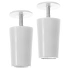 2x Plastic Window Blind Stoppers for Vertical Shutters