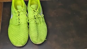 Nike Roshe NM Flyknit Mujeres Talla 9 Neón Zapatos Atléticos Tenis 677243-701 - Imagen 1 de 10