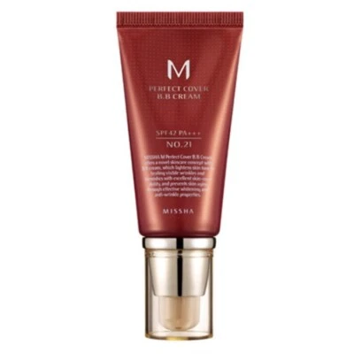 Missha bb cream foundation korean makeup SPF 42 PA+++  #21 Bright Beige 50ml - image 1 of 4