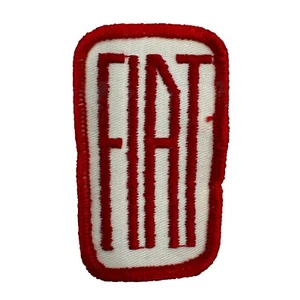 Vintage Motor Racing Motorsport Patch Sew Badge:- Fiat - Picture 1 of 2
