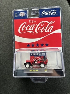 M2 MACHINES 44 JEEP MB 1/64 COCA-COLA READ DESCRIPTION - Picture 1 of 1