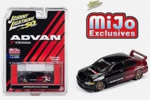 Johnny Lightning 50th 2004 Mitsubishi Lancer Evolution Advan Yokohama 1:64 - Picture 1 of 1