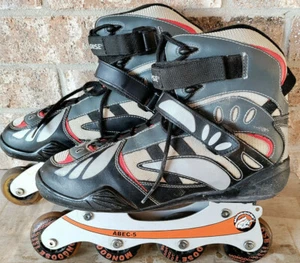 Mongoose ABEC 5 Inline Roller Blades Skates MG-228, Men’s Size 12 ~ Rollerblades - Picture 1 of 10