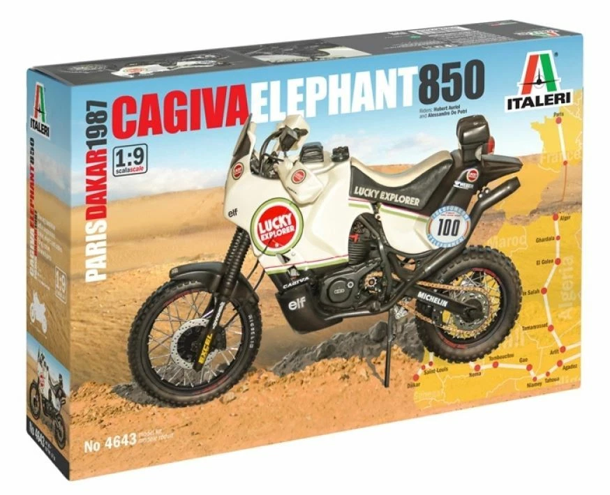 Italeri 1 9 Cagiva Elephant 850 Winne Moto