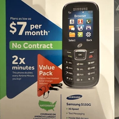 Tracfone Samsung S150g  Cell Phone No Contract  - Image 1 of 3