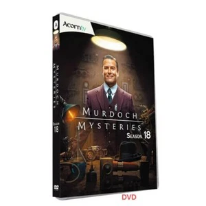 Murdoch Mysteries Season 18:5-Disc New Box Set Sealed - Photo 1/2