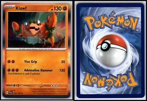 KLAWF 122/198 HOLO RARE SVI EN POKEMON NM - Picture 1 of 1