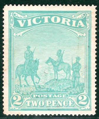 Australia States VICTORIA SG375 2d(2s) BOER WAR CHARITY Mint MNH c£300+ PBLUE25 - Image 1 of 4