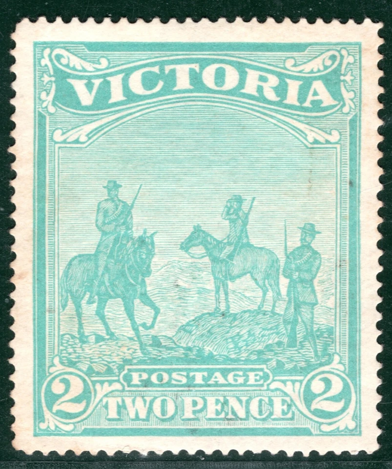 Australia States VICTORIA SG375 2d(2s) BOER WAR CHARITY Mint MNH c£300+ PBLUE25 - Image 1 of 4