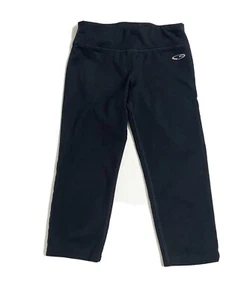 Champion Black Cropped Leggings Girls Size M (7-8) - Picture 1 of 3