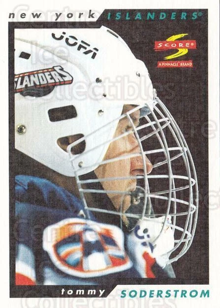 1996-97 Score Golden Blades #82 Tommy Soderstrom - Image 1 of 1